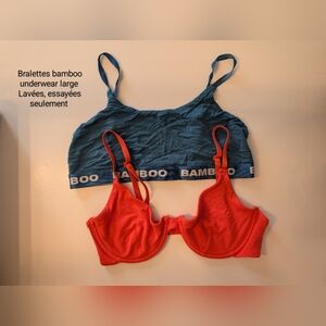 Bralettes bamboo underwear grandeur large